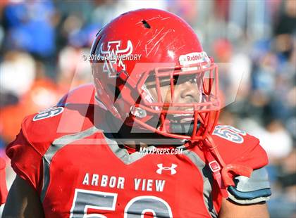 Thumbnail 2 in Bishop Gorman @ Arbor View (NIAA Class 4A Semifinal) photogallery.