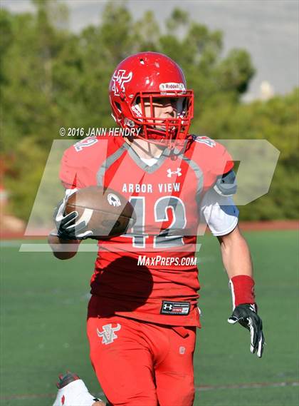 Thumbnail 3 in Bishop Gorman @ Arbor View (NIAA Class 4A Semifinal) photogallery.
