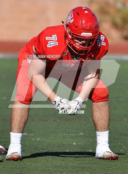 Thumbnail 3 in Bishop Gorman @ Arbor View (NIAA Class 4A Semifinal) photogallery.