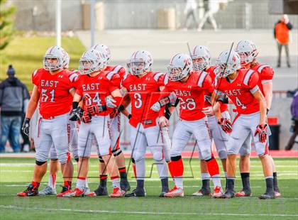 Thumbnail 2 in Olympus vs East (UHSAA 4A Semifinal) photogallery.