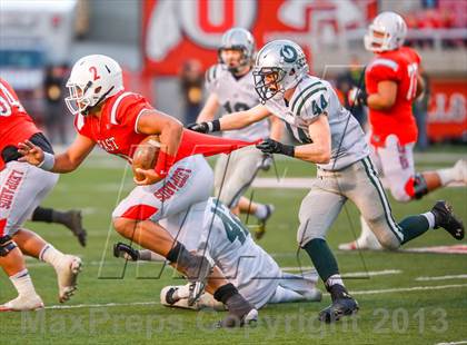 Thumbnail 2 in Olympus vs East (UHSAA 4A Semifinal) photogallery.
