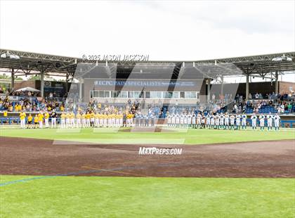 Thumbnail 3 in Uwharrie Charter Academy vs. Perquimans (NCHSAA 1A Final Game 2) photogallery.