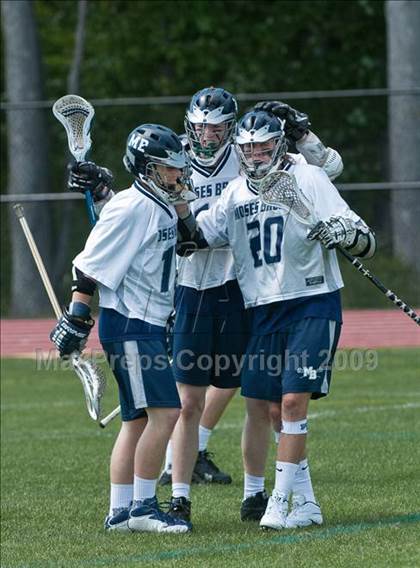Thumbnail 2 in Bishop Hendricken vs. Moses Brown (RIIL D1 Final) photogallery.