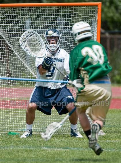 Thumbnail 2 in Bishop Hendricken vs. Moses Brown (RIIL D1 Final) photogallery.