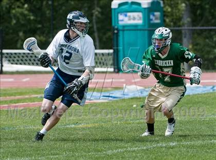Thumbnail 2 in Bishop Hendricken vs. Moses Brown (RIIL D1 Final) photogallery.