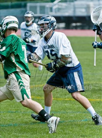 Thumbnail 2 in Bishop Hendricken vs. Moses Brown (RIIL D1 Final) photogallery.