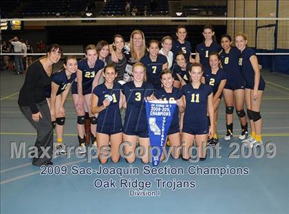 Thumbnail 3 in Oak Ridge vs. Nevada Union (CIF SJS D1 Final) photogallery.
