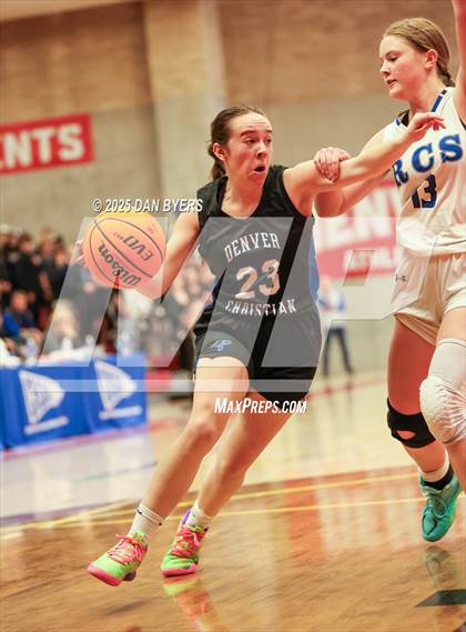 Thumbnail 1 in Resurrection Christian vs. Denver Christian (CHSAA 3A Final) photogallery.