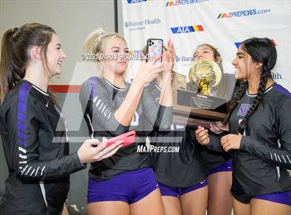 Thumbnail 2 in Canyon del Oro vs Notre Dame Prep (AIA 4A Final -Awards) photogallery.
