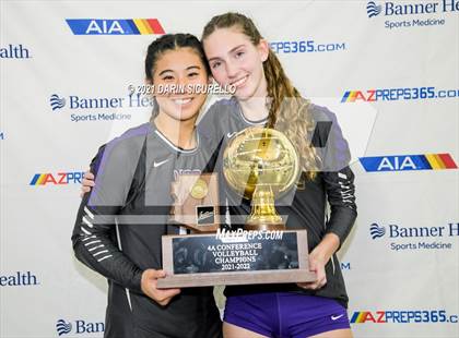 Thumbnail 2 in Canyon del Oro vs Notre Dame Prep (AIA 4A Final -Awards) photogallery.