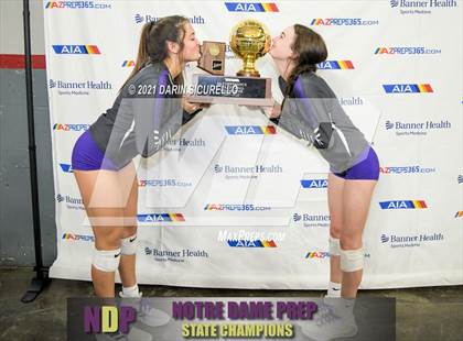 Thumbnail 3 in Canyon del Oro vs Notre Dame Prep (AIA 4A Final -Awards) photogallery.