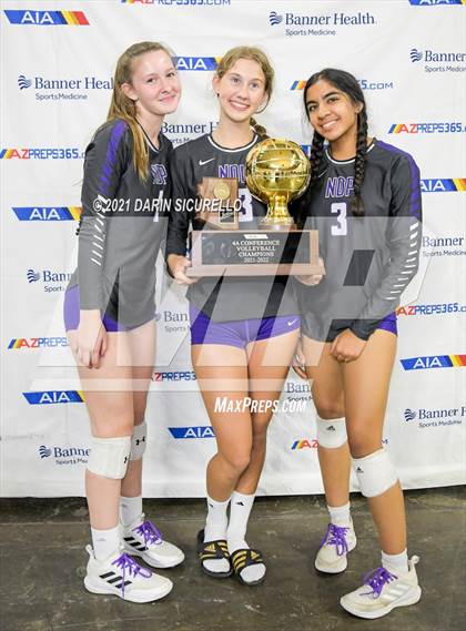 Thumbnail 2 in Canyon del Oro vs Notre Dame Prep (AIA 4A Final -Awards) photogallery.