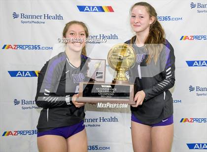 Thumbnail 3 in Canyon del Oro vs Notre Dame Prep (AIA 4A Final -Awards) photogallery.