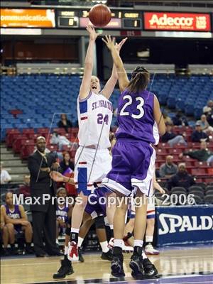 Thumbnail 3 in Sacramento vs St. Ignatius (CIF NorCal D3 Final) photogallery.
