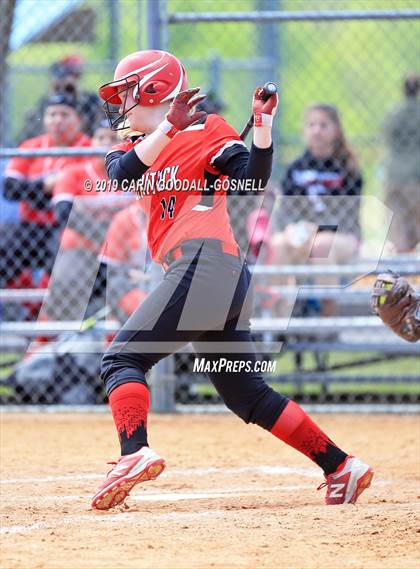 Thumbnail 3 in Tarboro vs. Currituck County (DH Conley Easter Tournament) photogallery.