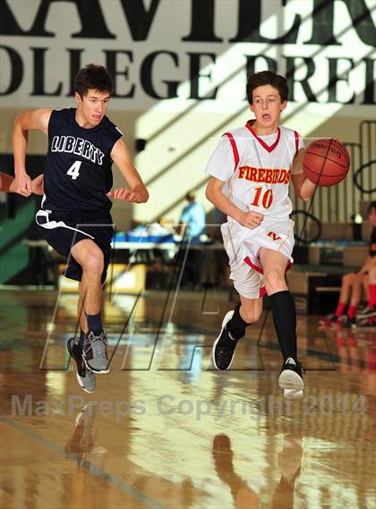 Thumbnail 1 in Palm Valley vs. Liberty Christian (MaxPreps Holiday Classic) photogallery.