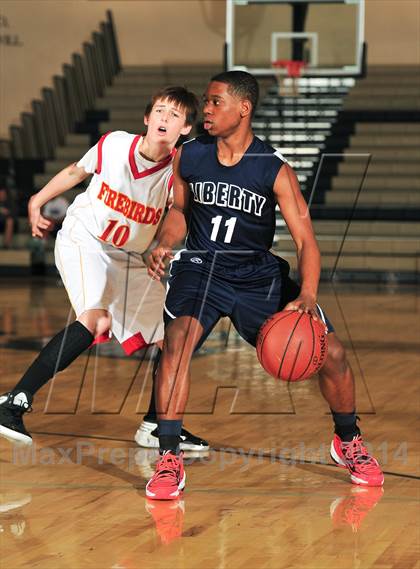 Thumbnail 1 in Palm Valley vs. Liberty Christian (MaxPreps Holiday Classic) photogallery.