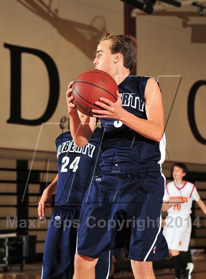 Thumbnail 3 in Palm Valley vs. Liberty Christian (MaxPreps Holiday Classic) photogallery.