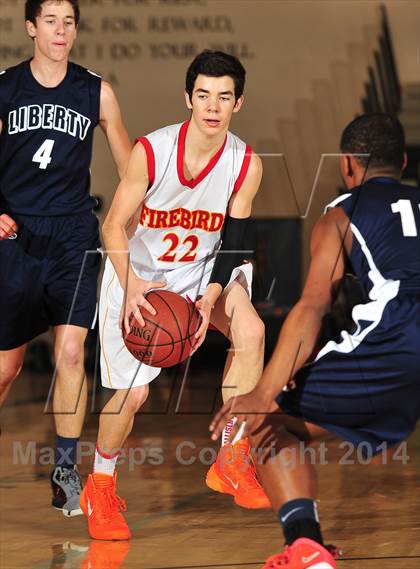 Thumbnail 3 in Palm Valley vs. Liberty Christian (MaxPreps Holiday Classic) photogallery.