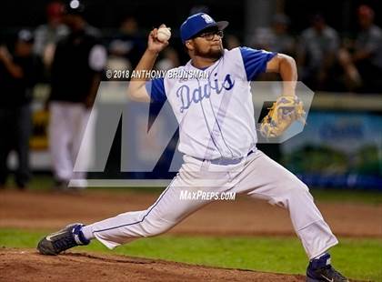Thumbnail 2 in Vacaville vs. Davis (CIF SJS D1 Final - Game 2) photogallery.
