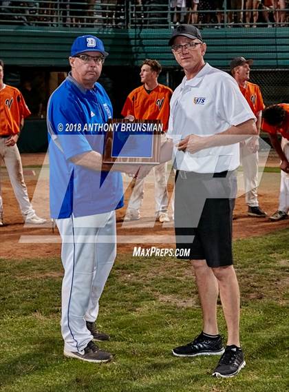 Thumbnail 3 in Vacaville vs. Davis (CIF SJS D1 Final - Game 2) photogallery.