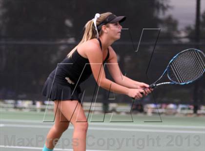 Thumbnail 2 in Canyon vs. University (CIF SoCal Regional Girls Tennis Championships) photogallery.