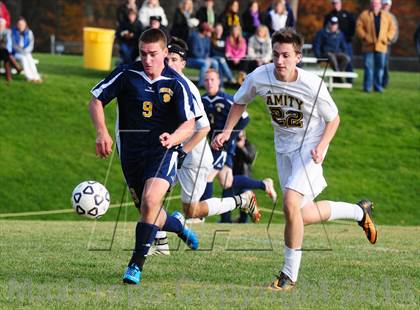 Thumbnail 2 in Simsbury @ Amity Regional (CIAC Class LL 1st Round) photogallery.