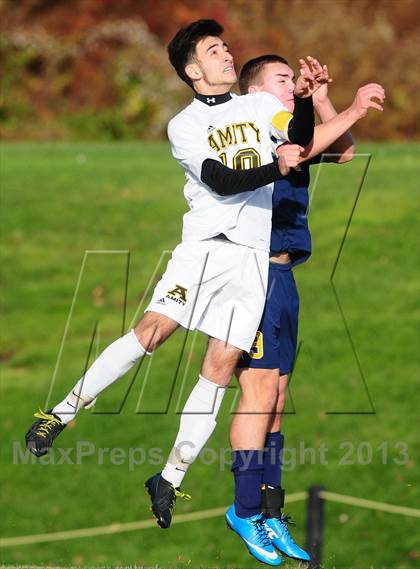 Thumbnail 2 in Simsbury @ Amity Regional (CIAC Class LL 1st Round) photogallery.