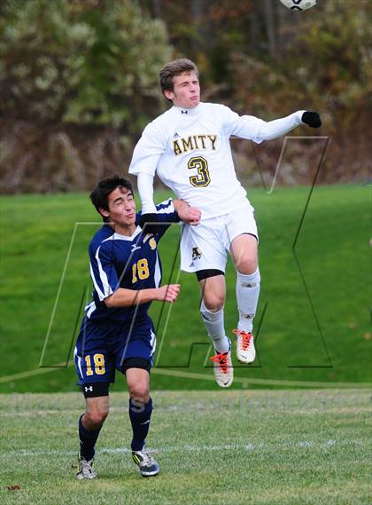 Thumbnail 3 in Simsbury @ Amity Regional (CIAC Class LL 1st Round) photogallery.