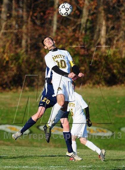 Thumbnail 3 in Simsbury @ Amity Regional (CIAC Class LL 1st Round) photogallery.