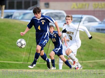Thumbnail 2 in Simsbury @ Amity Regional (CIAC Class LL 1st Round) photogallery.