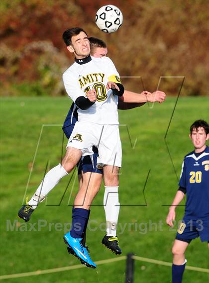 Thumbnail 3 in Simsbury @ Amity Regional (CIAC Class LL 1st Round) photogallery.