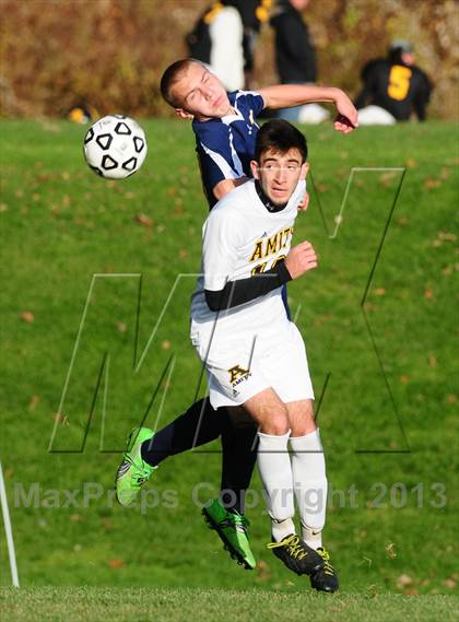 Thumbnail 3 in Simsbury @ Amity Regional (CIAC Class LL 1st Round) photogallery.