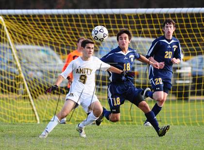 Thumbnail 3 in Simsbury @ Amity Regional (CIAC Class LL 1st Round) photogallery.