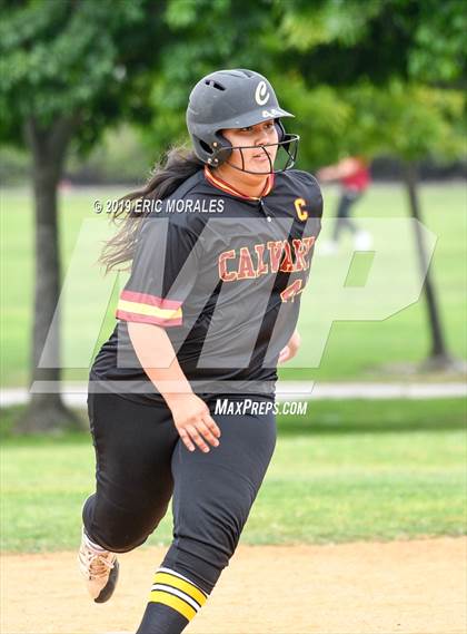 Thumbnail 1 in Calvary Christian Academy vs Holtville (CIF D4 Play-In Game) photogallery.