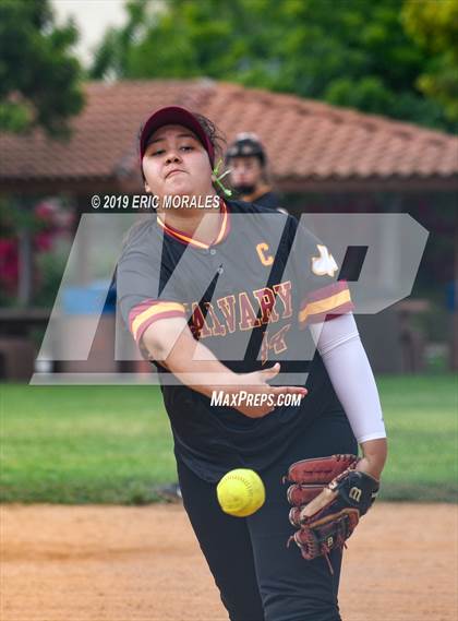 Thumbnail 2 in Calvary Christian Academy vs Holtville (CIF D4 Play-In Game) photogallery.