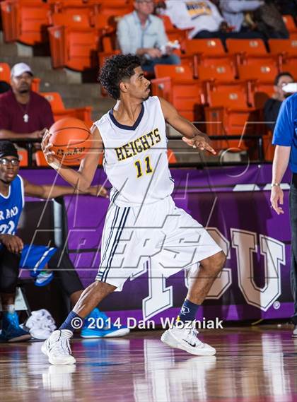 Thumbnail 1 in Grand Prairie vs. Arlington Heights (DFW Basketball Challenge) photogallery.