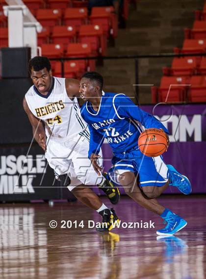 Thumbnail 1 in Grand Prairie vs. Arlington Heights (DFW Basketball Challenge) photogallery.