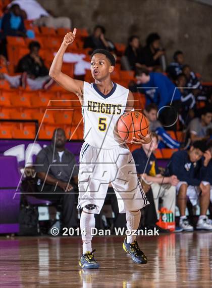 Thumbnail 1 in Grand Prairie vs. Arlington Heights (DFW Basketball Challenge) photogallery.