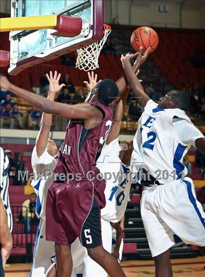 Thumbnail 2 in Estacado vs. Sunrise Christian Academy (Fantasy of LIghts) photogallery.