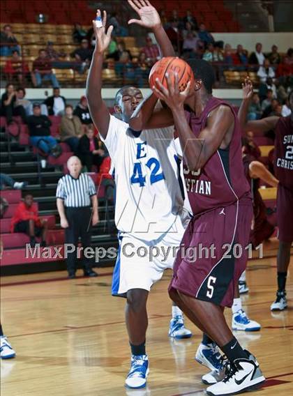 Thumbnail 2 in Estacado vs. Sunrise Christian Academy (Fantasy of LIghts) photogallery.