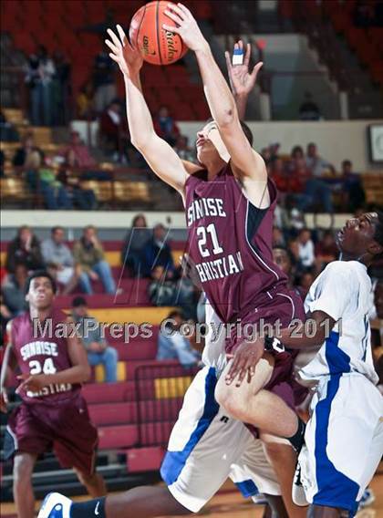 Thumbnail 1 in Estacado vs. Sunrise Christian Academy (Fantasy of LIghts) photogallery.