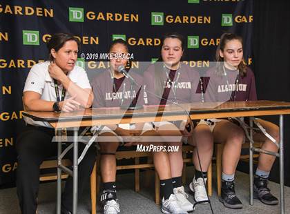 Thumbnail 2 in Nashoba Regional vs Algonquin Regional (TD Garden Good Sports Invitational) photogallery.