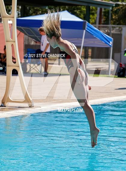 Thumbnail 2 in AIA Division I,III Diving Finals photogallery.