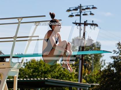Thumbnail 2 in AIA Division I,III Diving Finals photogallery.