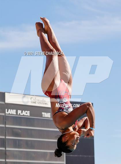 Thumbnail 3 in AIA Division I,III Diving Finals photogallery.