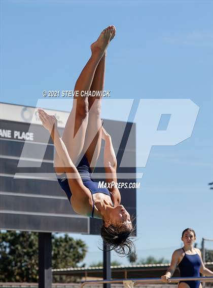Thumbnail 2 in AIA Division I,III Diving Finals photogallery.