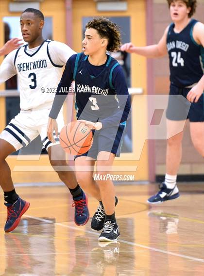 Thumbnail 3 in Juan Diego Catholic vs Brentwood (Tarkanian Classic) photogallery.