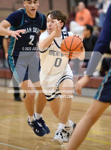 Thumbnail 3 in Juan Diego Catholic vs Brentwood (Tarkanian Classic) photogallery.