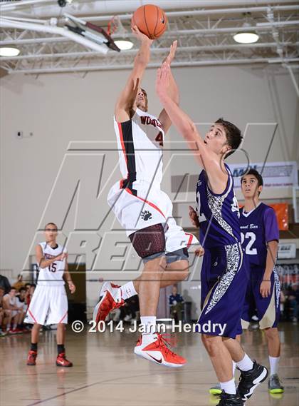 Thumbnail 2 in Harvard-Westlake vs. Diamond Bar (MaxPreps Holiday Classic) photogallery.